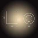 Philips Hue  8720169320239 LED Spot-Deckenleuchte Pillar  | 4,2W GU10 | 400lm | 2200-6500K