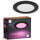 Philips Hue 8720169264274 LED Badezimmer-Spotleuchte Slim downlight | 12W integrierte LED-Quelle | 2200-6500+RGBK
