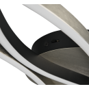 Trio 641210305 LED-Deckeneinbauleuchte Blaze 1x35W | 4300lm | 2300K+3000K+4000K - 3-Phasen-Dimmung, DIP-Schalter, schwarz, Aluminium