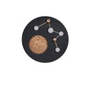 Trio 644810132 LED Anbau-Kronleuchter Zodiac | 42W integrierte LED-Quelle | 5100 lm | 2300+3000+4000K