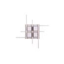 Trio T647810465 LED Deckenleuchte ROGER | 35W integrierte LED-Quelle