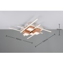 Trio T647810465 LED Deckenleuchte ROGER | 35W integrierte LED-Quelle