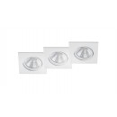TRIO 650410331 Pamir Deckenleuchte SMD 3x5W 345lm 3000K IP23