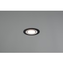 Trio 652510132 LED Deckenleuchte Core 1x5w | 450lm | 3000k - schwarz