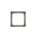 Trio 677860142 LED-Außendeckenleuchte Witham 1x14W | 1550lm | 2300K+3000K+4000K | IP54 - einstellbare Lichttemperatur, DIP-Schalter, anthrazit