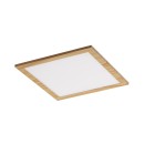 Rabalux 6907 LED-Deckenleuchte Almond 1x12W | 1260lm | 4000K - weiß, Holzimitation