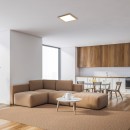 Rabalux 6907 LED-Deckenleuchte Almond 1x12W | 1260lm | 4000K - weiß, Holzimitation