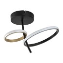 Rabalux 98071296 LED Deckenleuchte Emilion | 24W integrierte LED-Quelle | 1450lm | 4000K