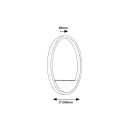 Rabalux 98071310 LED Wandleuchte Thric | 15W integrierte LED-Quelle | 960lm | 3000K