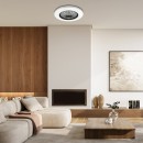 Rabalux 98071330 LED Ventilator mit Licht Dalfon2 | 48W integrierte LED-Quelle | 3100lm | 3000-6500K