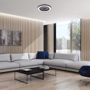 Rabalux 98071336 LED Ventilator mit Licht Dalfon2 | 40W integrierte LED-Quelle | 2200lm | 3000+4000+6500K