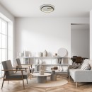 Rabalux 98071366 LED Deckenleuchte Niloo | 40W integrierte LED-Quelle | 2600lm | 4000K