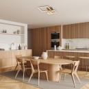 Rabalux 98071384 LED Deckenleuchte Amilia | 22W integrierte LED-Quelle | 2380lm | 3000+4000+6500K