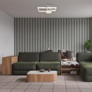 Rabalux 98071388 LED Deckenleuchte Amilia | 22W integrierte LED-Quelle | 2400lm | 3000+4000+6500K