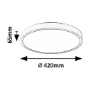 Rabalux 98071439 LED Außen-Deckenleuchte Alenzo | 36W integrierte LED-Quelle | 2300lm | 3000+4000+6500K
