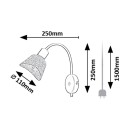 Rabalux 98073009 Wandleuchte Farelia  E14