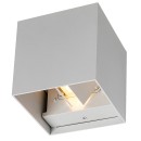 Rabalux 7397 Außenwandleuchte Solin 1x42W | G9 | IP54 - weiß