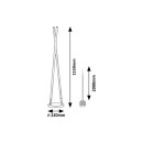 Rabalux 98074166 LED Stehlampe Nivaro  | 28W integrierte LED-Quelle | 3050lm | 3000K