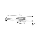 Rabalux 98075017 LED Wandleuchte über dem Spiegel Turgon | 20W integrierte LED-Quelle | 1750lm | 3000+4000+6000K