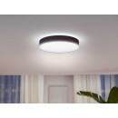 Philips Hue 41160/30 / P6 LED-Deckenleuchte Enrave L + Hue-Schalter 1x33,5w | 4300lm | 2200-6500K - dimmbar, Bluetooth, White Ambiance, schwarz