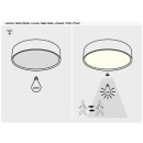 Rabalux 98077140 LED Außen-Deckenleuchte Lowar | 24W integrierte LED-Quelle | 1450lm | 4000K