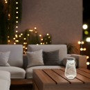 Rabalux 98077176 LED solar Tischlampe für den Außenbereich Tapolca  | 0,2W integrierte LED-Quelle | 2lm | 3000K