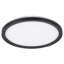 Rabalux 7774 LED-Außendeckenleuchte Inverness 1x15W | 1190lm | 2700-6500K | IP44 - Fernbedienung, dimmbar, Nachtmodus, WLAN, Timer, schwarz