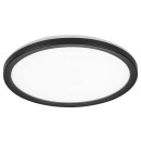 Rabalux 7774 LED-Außendeckenleuchte Inverness 1x15W | 1190lm | 2700-6500K | IP44 - Fernbedienung, dimmbar, Nachtmodus, WLAN, Timer, schwarz