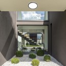 Rabalux 7774 LED-Außendeckenleuchte Inverness 1x15W | 1190lm | 2700-6500K | IP44 - Fernbedienung, dimmbar, Nachtmodus, WLAN, Timer, schwarz