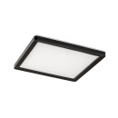 Rabalux 7775 LED-Außendeckenleuchte Inverness 1x15W | 1190lm | 2700-6500K | IP44 - Fernbedienung, dimmbar, Nachtmodus, WLAN, Timer, schwarz