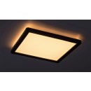 Rabalux 7775 LED-Außendeckenleuchte Inverness 1x15W | 1190lm | 2700-6500K | IP44 - Fernbedienung, dimmbar, Nachtmodus, WLAN, Timer, schwarz