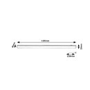 Rabalux 98078006 LED Wandleuchte Greg | 18W integrierte LED-Quelle | 1580lm | 4000K