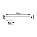 Rabalux 98078009 LED Wandleuchte Bareg | 12W integrierte LED-Quelle | 1200lm | 3000K
