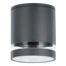 Rabalux 7817 Deckenleuchte Zombor 1x35W | GU10 | IP54 - Anthrazit