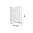 Rabalux 7820 Außen-Deckenleuchte Zombor 1x35W | GU10 | IP54 - Anthrazit