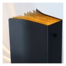 Lucide 78596/01/30 Tischlampe Extravaganza livret 1x40w | E14 - schwarz, Kabelschalter