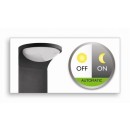 Philips LED Sockelleuchte 17809/93/16 Dusk 1x1,5W | 2700K | IP44