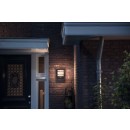 Philips 17395/93/P0 LED Außenwandleuchte mit Bewegungssensor Petronia 1x12W | 2700K | IP44