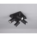 TRIO 802430432 Marley Decken- und Spotleuchte GU10 4x35W