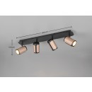 Trio T814500465 Spot-Deckenleuchte GILLAN GU10