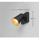 Trio T817170132 Spot-Wandleuchte SHARP GU10