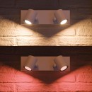 Philips Hue 8720169318076 LED Spot-Deckenleuchte Argenta  | 2x4,2W GU10 | 2000-6500+RGBK
