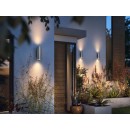 Philips Hue 17463/47 / P7 Außenwandlampe 2x8w | 1200lm | 2000-6500K | RGB | IP44 - White and Color Ambiance, Edelstahl