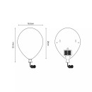 Zuma Line 003064-029595 LED Wandleuchte BALLOON integrierte LED-Quelle