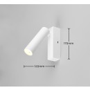 Trio T849210131 LED Spot-Wandleuchte AMBALA integrierte LED-Quelle | 500lm | 2300+3000+4000K