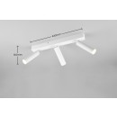 Trio T849210331 LED Spot-Deckenleuchte AMBALA  integrierte LED-Quelle | 3x500lm | 2300+3000+4000K