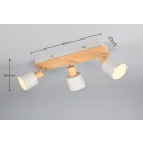 Trio T862700376 Spot-Deckenleuchte SHANTI  E14