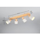 Trio T862700476 Spot-Deckenleuchte SHANTI  E14