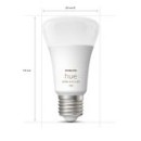Philips Hue 8719514291379 Lampen und Hue Bridge Starter Kit 2x11W| E27 | 806-1100lm | 2000-6500K | RGB - White and Color Ambiance, Bluetooth, Zigbee, Fernbedienung, weiß