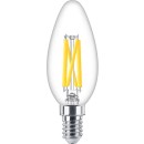 Philips 8719514324213 LED Filament 3,4w / 40W | E14 | 470lm | 2200-2700K | B35 - Dimmbar, WarmGlow